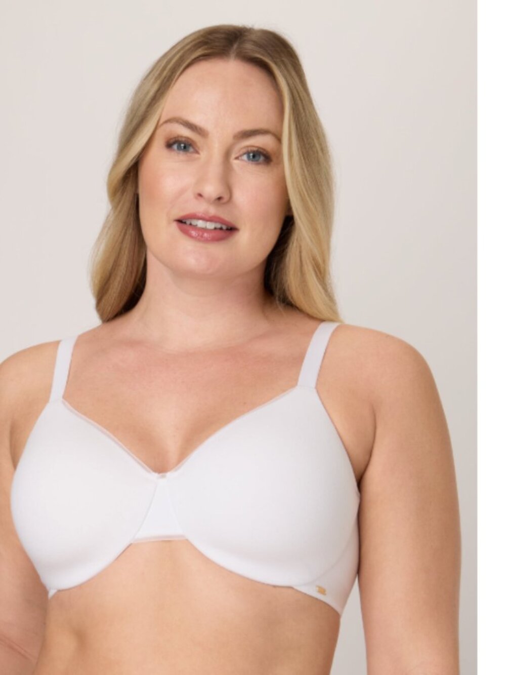 Bali Women's T-Shirt Underwire Bra White Size 42DD 12969